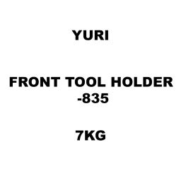 Yuri Front Tool Holder -835 Spare for Demolition & Breaker 7KG-18