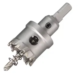 FLAMINGO ENTERPRISE Carbide-Tipped Hole Saw Cutter Masonry Bits Type 38 mm Diameter TCT & SS Length Depth Shank, FM-199-45