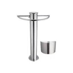 Jayna Pelican Matt Finish Stainless Steel Pedestal with Waste Bin for Wash Basin, PS 04-image-80