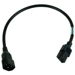 VOLEX POWER CORD IEC60320C-13/14, 1M, 13A, BLACK, 17525-22