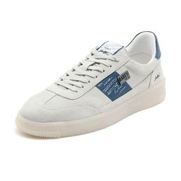 RARE RABBIT Men Colourblocked Suede Sneakers-picture-31