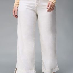 Miss Chase A+ Women Flared Stretchable Jeans-image-61