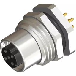 RS PRO Circular Connector 4 Contacts Rear Mount M12 Connector Socket, 2017190-image-68