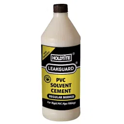 Holdtite 1 L Leakguard PVC Regular Body Solvent Cement for Rigid PVC Pipe Fittings (Pack of 15)-picture-37