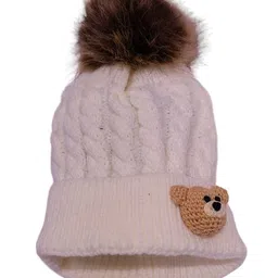 TIPY TIPY TAP Kids Self Design Woollen Beanie-45