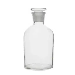 GENERIC Reagent Bottle Wide Neck 500 ml Capacity with Tight Fit Solid Glass Stpper, RB500-picture-3