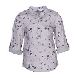 IDK Boys Grey Regular Fit Printed Casual Shirt-image-0