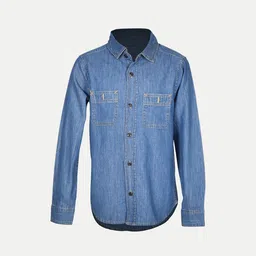 BAESD Boys Opaque Casual Shirt-image-88