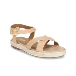 Truffle Collection Women Nude-Coloured Solid Sandals-15