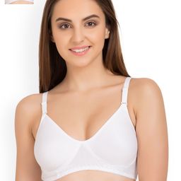 Tweens Pack of 2 White Full-Coverage T-shirt Bras TW285-image-14