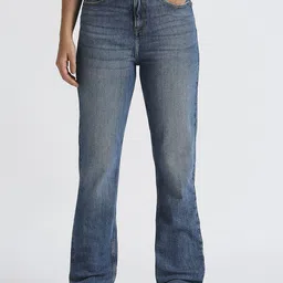 Pepe Jeans Women Bootcut High-Rise Light Fade Stretchable Jeans-image-43