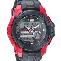 Sonata Men Black Analogue and Digital Watch 77027PP04-image-10