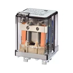 FINDER POWER RELAY, DPDT, 24VDC, 16A, SOCKET, 623290240040-37