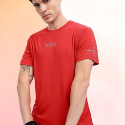 HRX by Hrithik Roshan Printed Rapid-Dry Training T-shirt-image-44