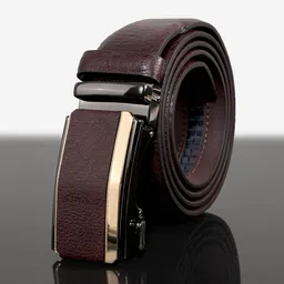 BuckleUp Men Slider Buckle Textured Belt-image-86