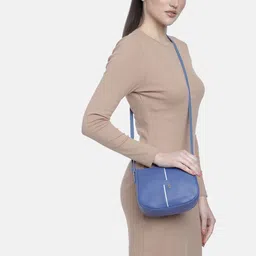 Baggit Solid Structured Sling Bag image 3