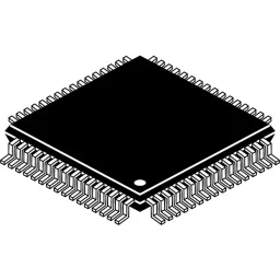 Stmicroelectronics Arm Cortex M3 Microcontroller 64 Pins 32 bit 48 MHz Flash LQFP, STM32F102RBT6 (Pack of 160)-59