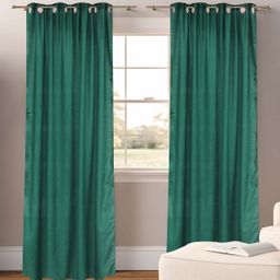 Dekor World Multicoloured Set of 2 Sheer Window Curtain-20