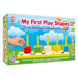 Ratnas My First Play Shapes Stacking Toy Multicolor- 31 Pieces-image-91