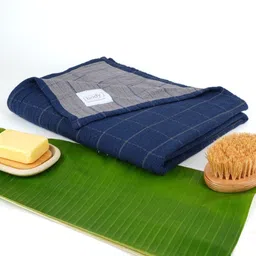 Doctor Towels Banana Double Cloth Bath Towel - French Blue-picture-38