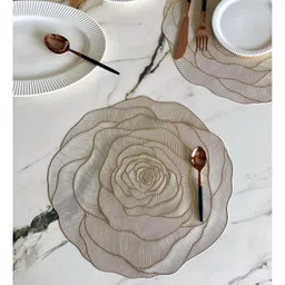 Mason Home Rose Table Mats - Gold (Set of 6)-picture-13