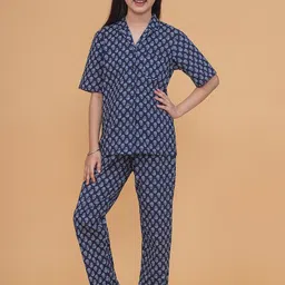 PICCOLO Girl Printed Pure Cotton Night suit-image-74