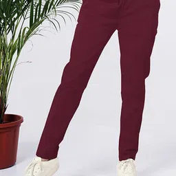 Larqi Women Comfort Low-Rise Easy Wash Trousers-picture-46
