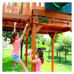 REZNOR 19" Long Metal Playground Safety Jungle Gym Handle Monkey Bars for Kids Backyard (Set of 6) image 5