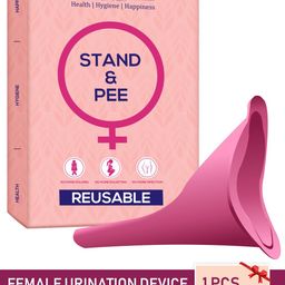 MILDCARES Mildcares UTI Prevention Travel Friendly Silicone Stand & Pee Device-image-7