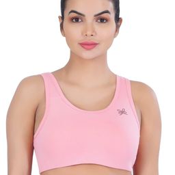 Eve's Beauty Full Coverage Non Padded Seamless Workout Bra With All Day Comfort-49