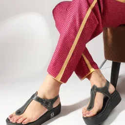 Carlton London sports Women T-Strap Flats-picture-17