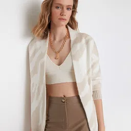 Trendyol Women Longline Cardigan-image-36