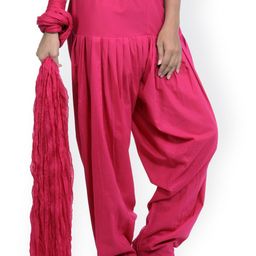 Jaipur Kurti Pink Patiala and Dupatta-image-13