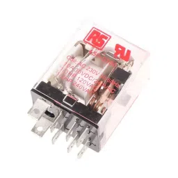 RS PRO Power Relay Plug In Mount 230 V AC Coil 10A Switching Current Model No. 4500380-picture-6
