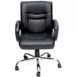 Mezonite Medium Back Cushioned Black Executive Chair KI054-image-60