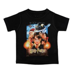 Harry Potter Boys Black Printed Round Neck T-shirt-image-59