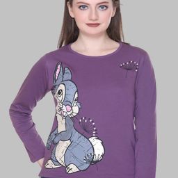 Startouch Women Graphic Printed Long Sleeves T-shirt-image-52