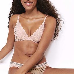 Marks & Spencer Printed Lace Details Low Rise Bikini Briefs T818875JPINK MIX-image-80