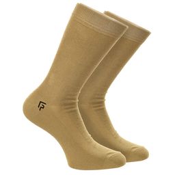 FOOTPRINTS Pack of 2 Men Odour Free Organic Cotton & Bamboo Formal Socks-12