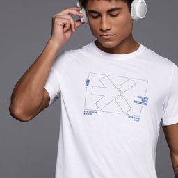 HRX by Hrithik Roshan Men Brand Logo Printed T-shirt-picture-6