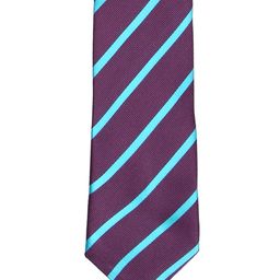 Tossido Purple Woven Design Broad Tie-image-58
