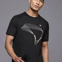 HRX by Hrithik Roshan Men Printed Rapid-Dry Running T-shirt-image-37