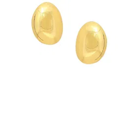 Ruby Raang Gold-Plated Teardrop Shaped Studs image 4