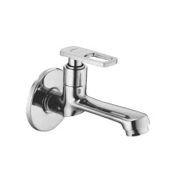 Jabra Long Body Cock Apolo Series Brass Chrome Finish Wall Mount Silver-picture-49