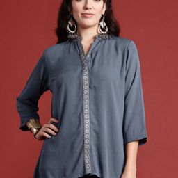 Anouk Embroidered Thread Work Thread Work Kurti-image-51