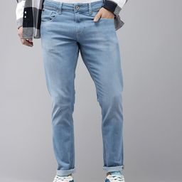 SPYKAR Men Super Skinny Fit Low-Rise Light Fade Stretchable Jeans-image-41