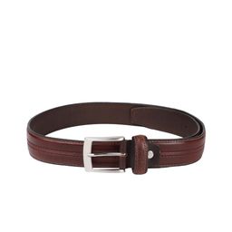 Indian Terrain Men Brown Leather Belt-image-27