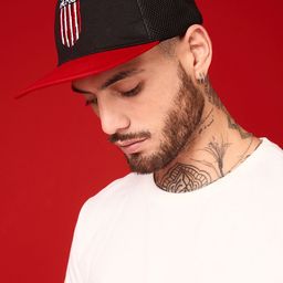 MARVEL STREET Men Colourblocked Baseball Cap-21