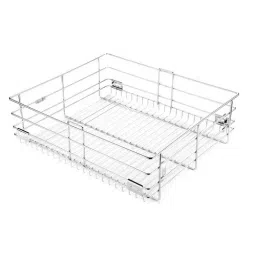 Harrison Plain Wire Basket 480x500x100 mm Stainless Steel Chrome Plated Finish, 01119-picture-13