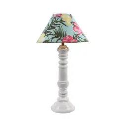 Tucasa TC-93 19 Inch Floral Print Table Lamp-picture-42